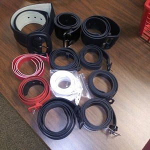 Lot of 12 Women's Belts